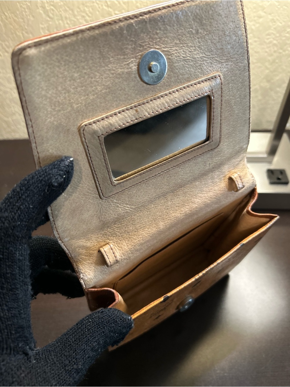 MCM Cognac Monogram Crossbody 💫 - Picture 12 of 16